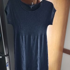 Eileen Fisher Wool Grey Sweater Dress Small